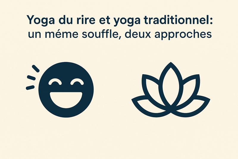 Yoga du rire et yoga traditionnel : quel point commun ?