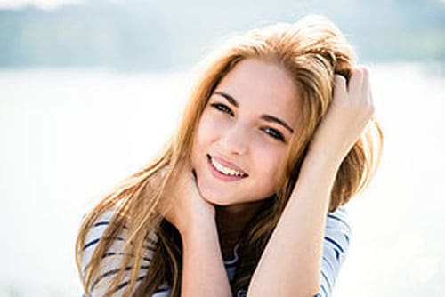adolescente étudiante